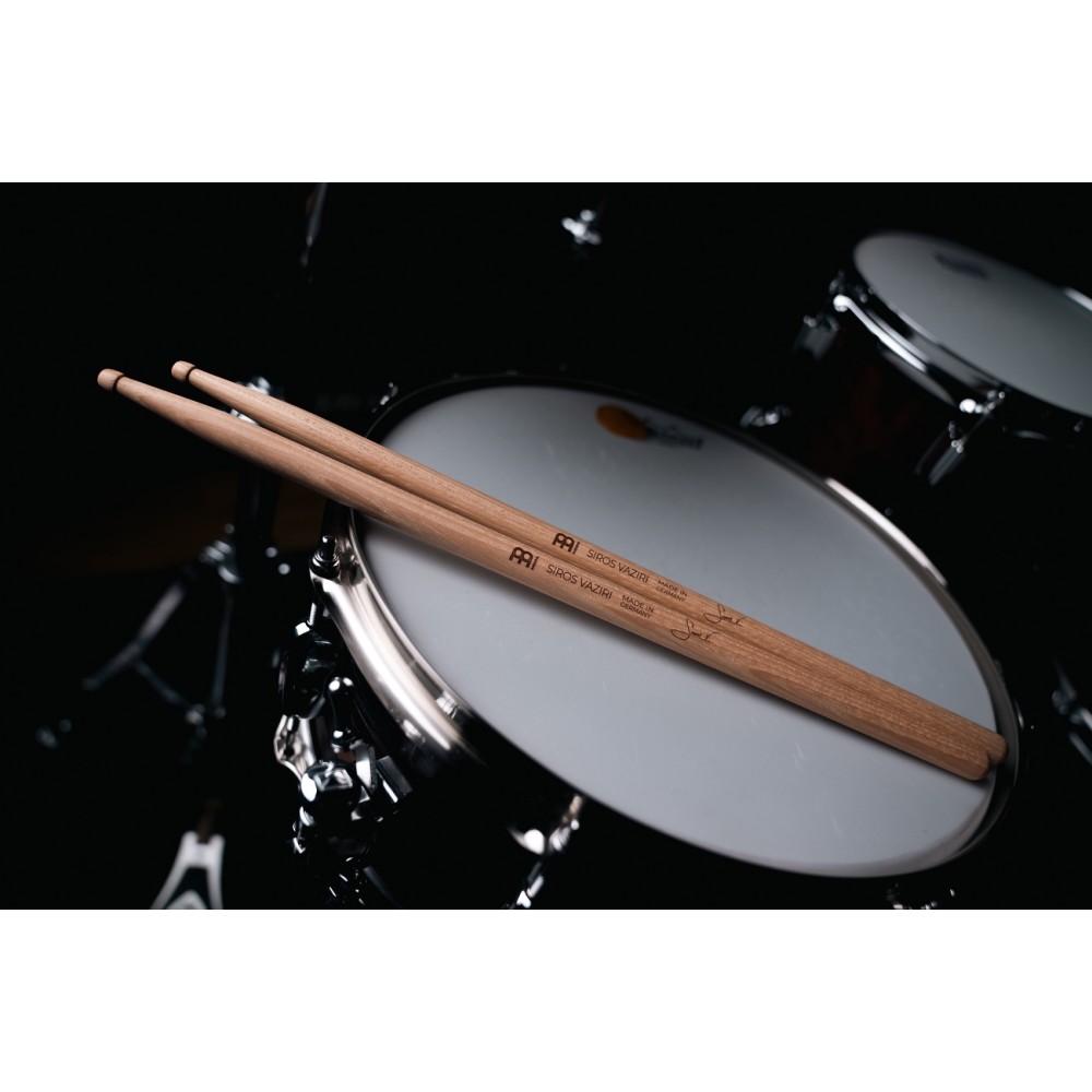 Барабанні палички MEINL Siros Vaziri Signature Hickory Wood Tip Drum Stick SB608