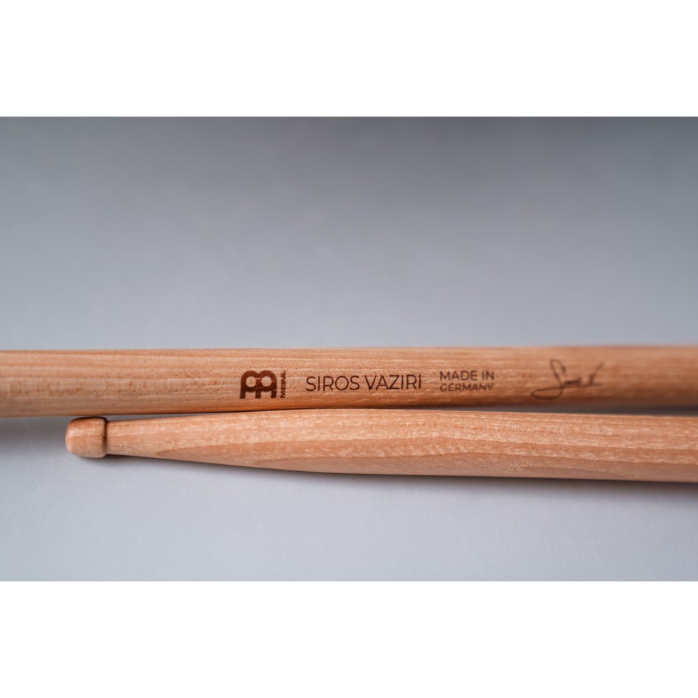 Барабанні палички MEINL Siros Vaziri Signature Hickory Wood Tip Drum Stick SB608