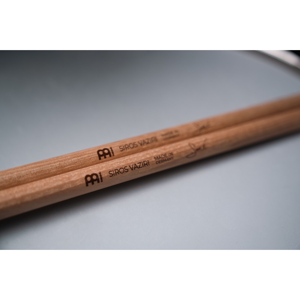 Барабанні палички MEINL Siros Vaziri Signature Hickory Wood Tip Drum Stick SB608