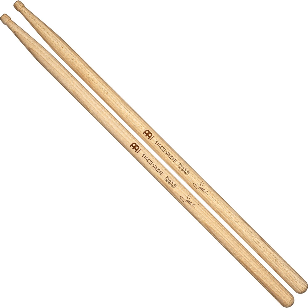 Барабанні палички MEINL Siros Vaziri Signature Hickory Wood Tip Drum Stick SB608