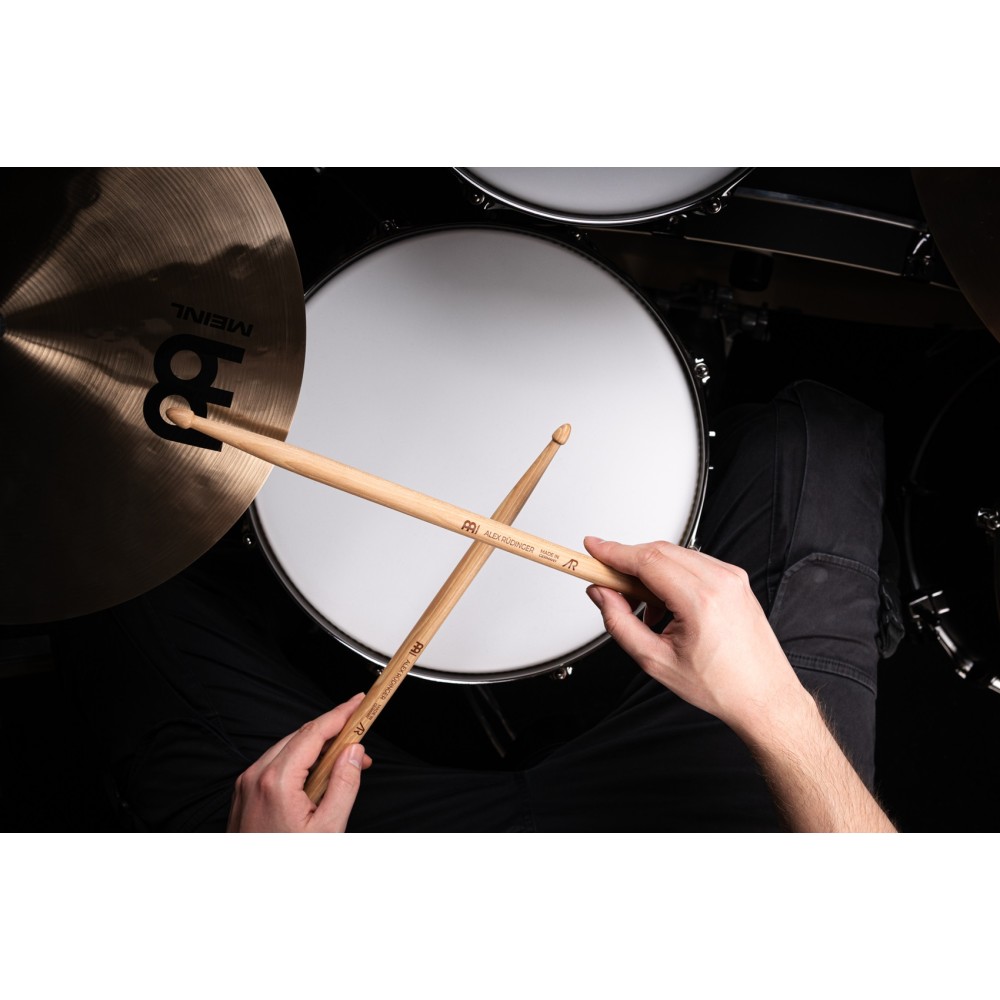 Барабанні палички MEINL Alex Rüdinger Signature Hickory Wood Tip Drum Stick SB613 Барабанні палички MEINL Alex Rüdinger Signature Hickory Wood Tip Drum Stick SB613