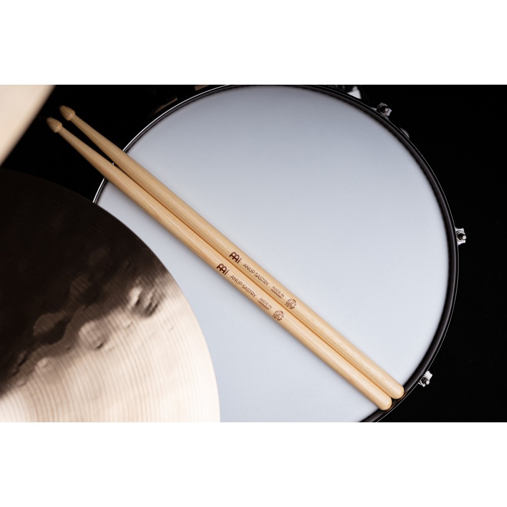 Барабанні палички MEINL Anup Sastry Signature Hickory Wood Tip Drum Stick SB614 Барабанні палички MEINL Anup Sastry Signature Hickory Wood Tip Drum Stick SB614