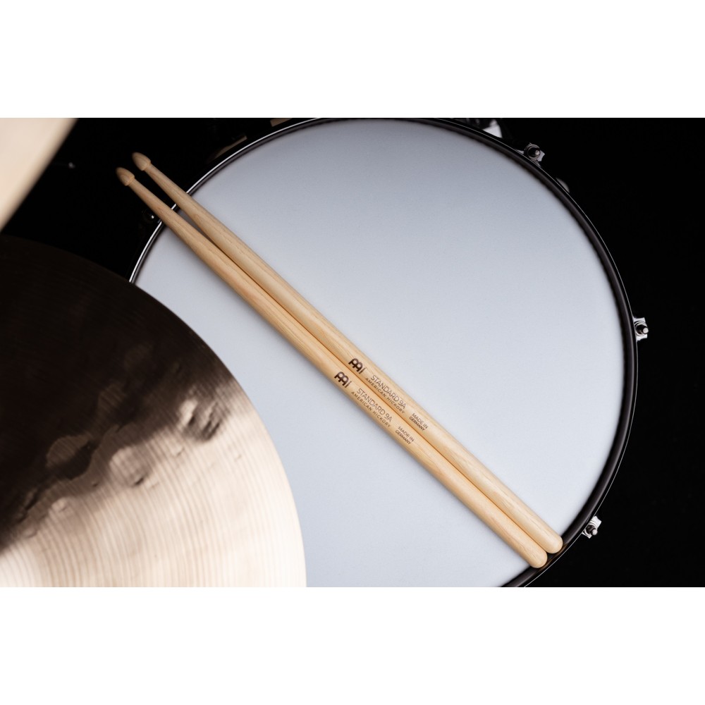 Барабанні палички MEINL Standard 9A Hickory Wood Tip Drum Stick SB143