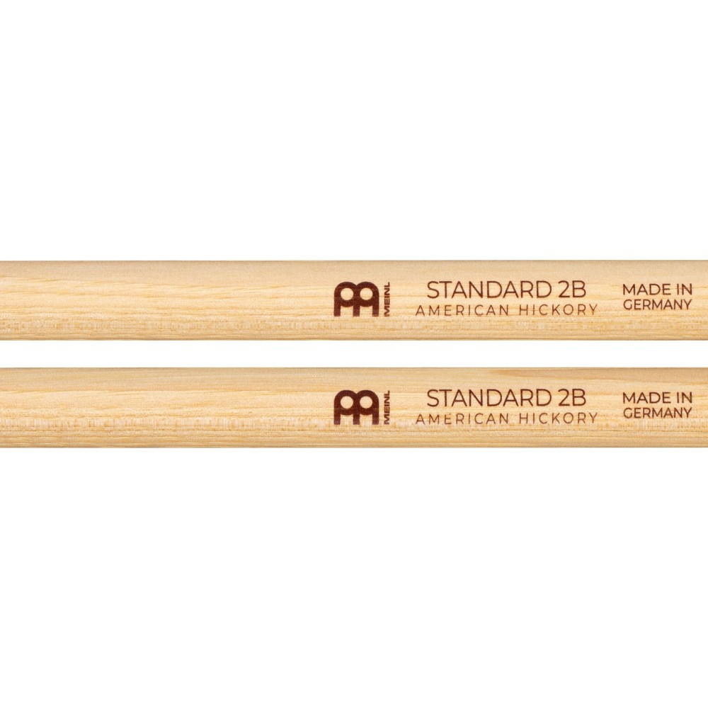 Барабанні палички MEINL Standard 2B Hickory Wood Tip Drum Stick SB144