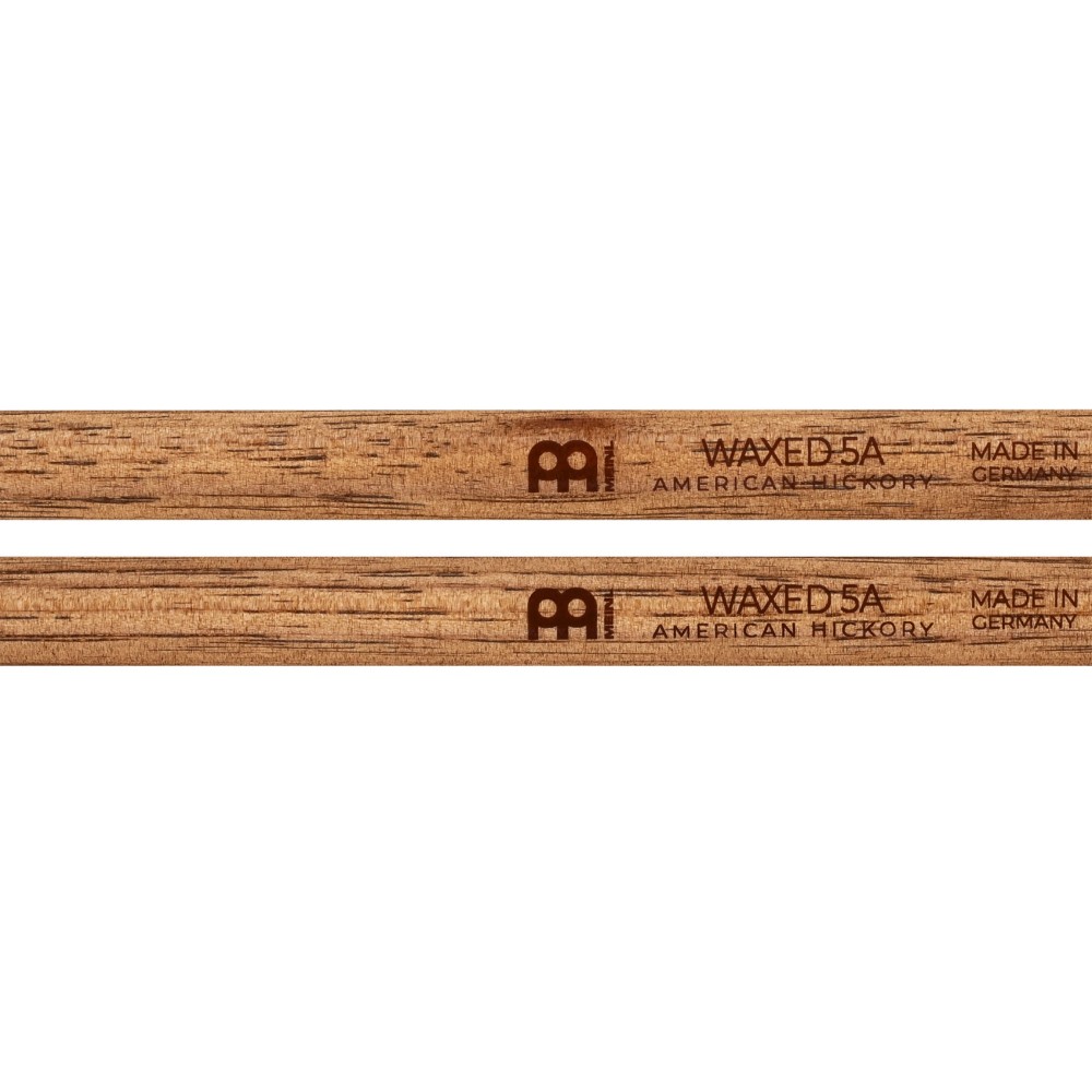 Барабанні палички MEINL Stick & Brush Waxed 5A Hickory Wood Tip Drum Stick SB701
