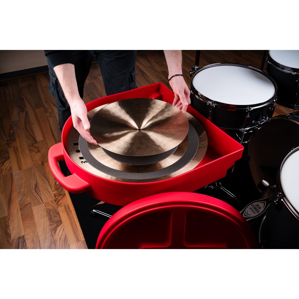 22" Кейс для тарілок MEINL Professional Cymbal Case Red MCC22R