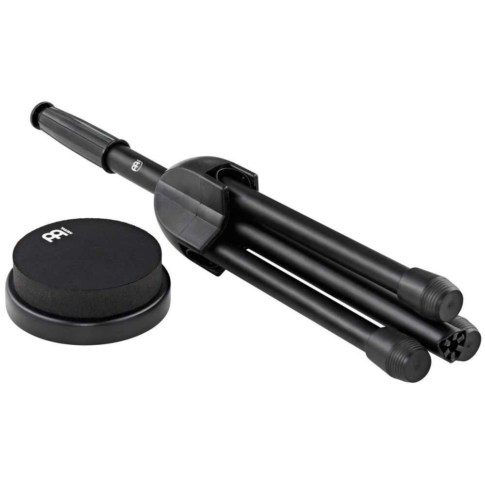 4" Тренувальний пед для рук MEINL Marshmallow Black Practice Pad Set With Practice Pad Stand MMP4BK-MPPS