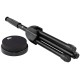 4" Тренувальний пед для рук MEINL Marshmallow Black Practice Pad Set With Practice Pad Stand MMP4BK-MPPS