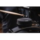 4" Тренувальний пед для рук MEINL Marshmallow Bass Drum Mounted Black Practice Pad MBDMP4BK