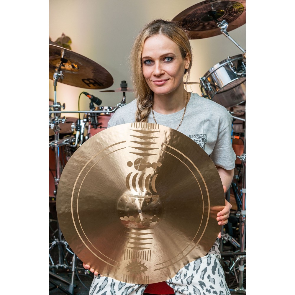 22" MEINL Cymbals Artist Design Cymbal Anika Nilles Lunar Ride AD3