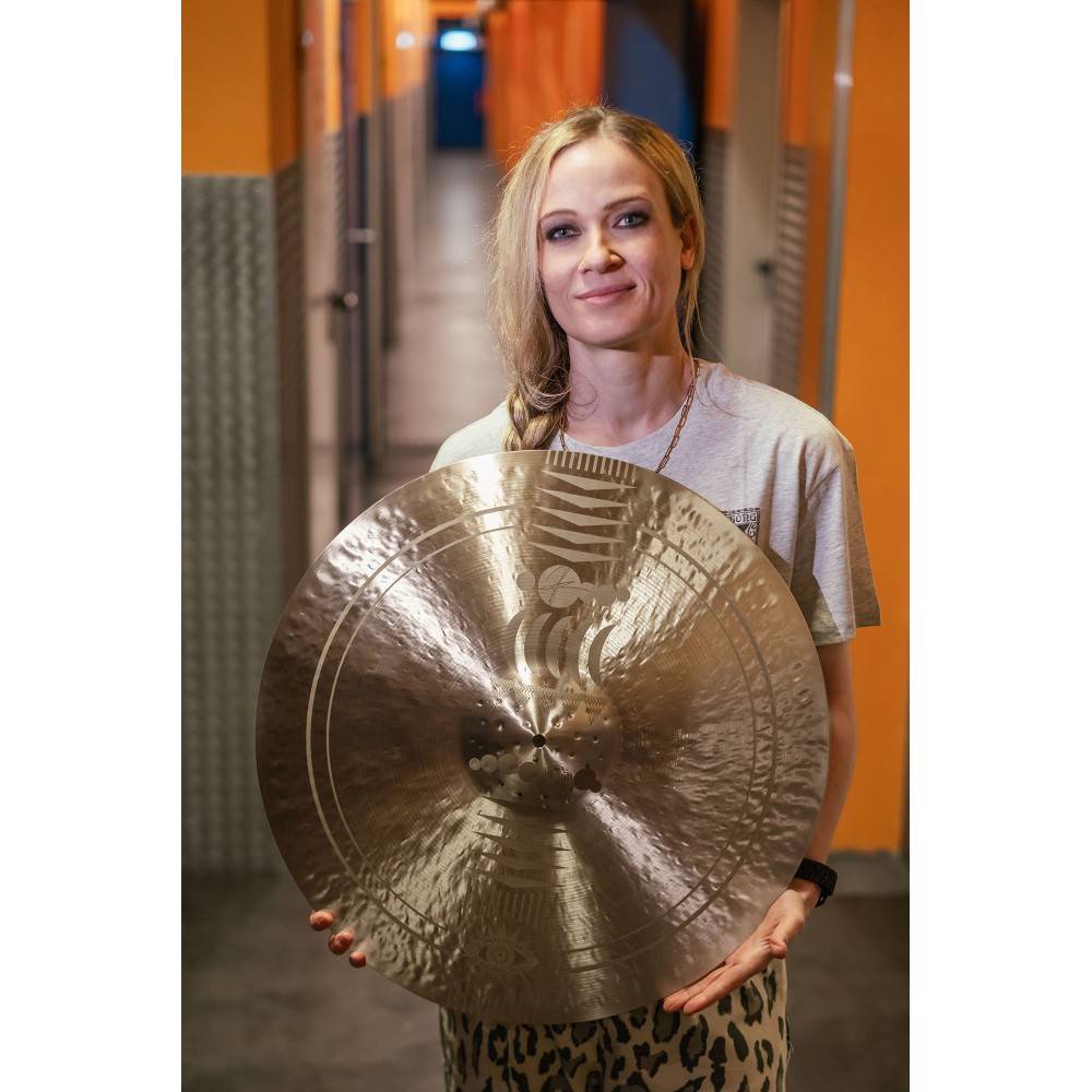 22" MEINL Cymbals Artist Design Cymbal Anika Nilles Lunar Ride AD3