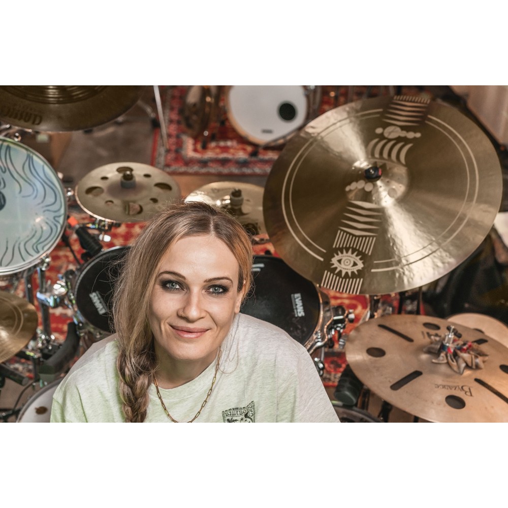 22" MEINL Cymbals Artist Design Cymbal Anika Nilles Lunar Ride AD3