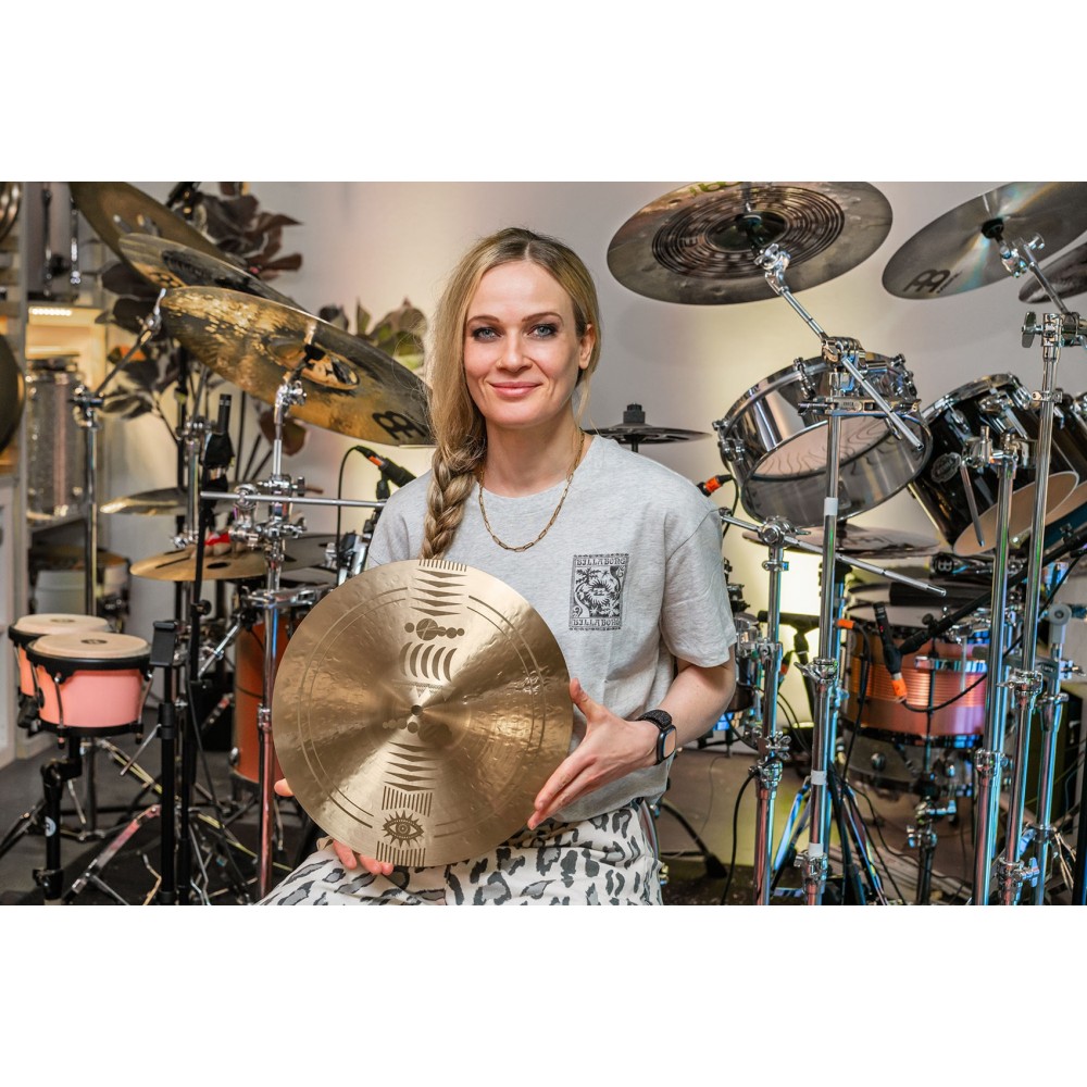 14" MEINL Cymbals Artist Design Cymbal Anika Nilles Lunar Hats AD4