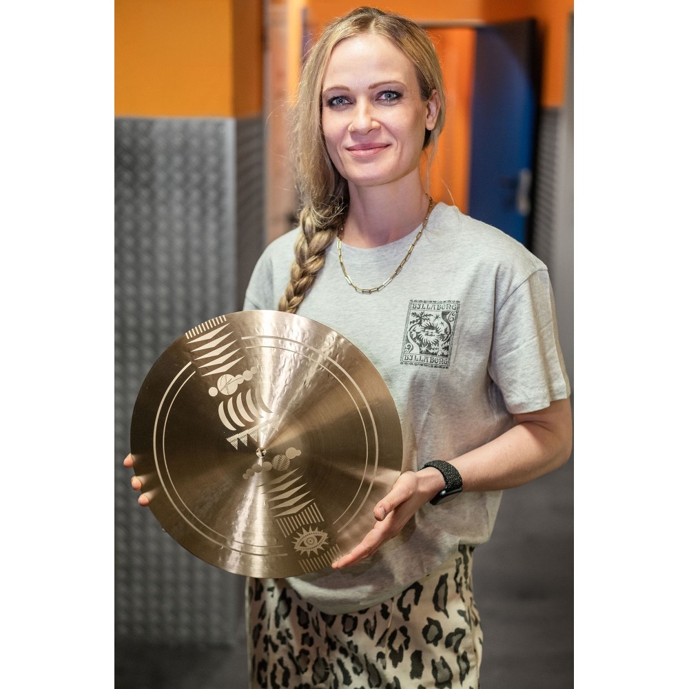 14" MEINL Cymbals Artist Design Cymbal Anika Nilles Lunar Hats AD4
