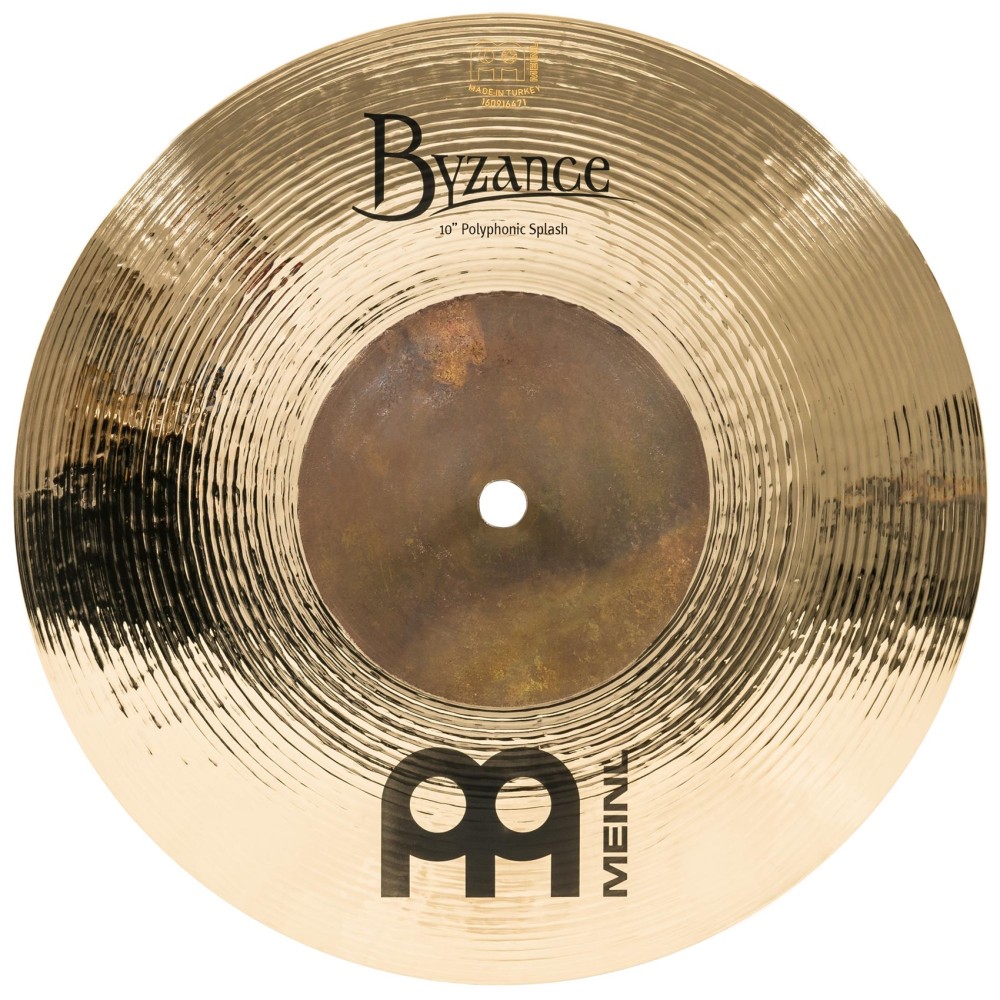 10" MEINL Byzance Brilliant Polyphonic Splash 10" MEINL Byzance Brilliant Polyphonic Splash