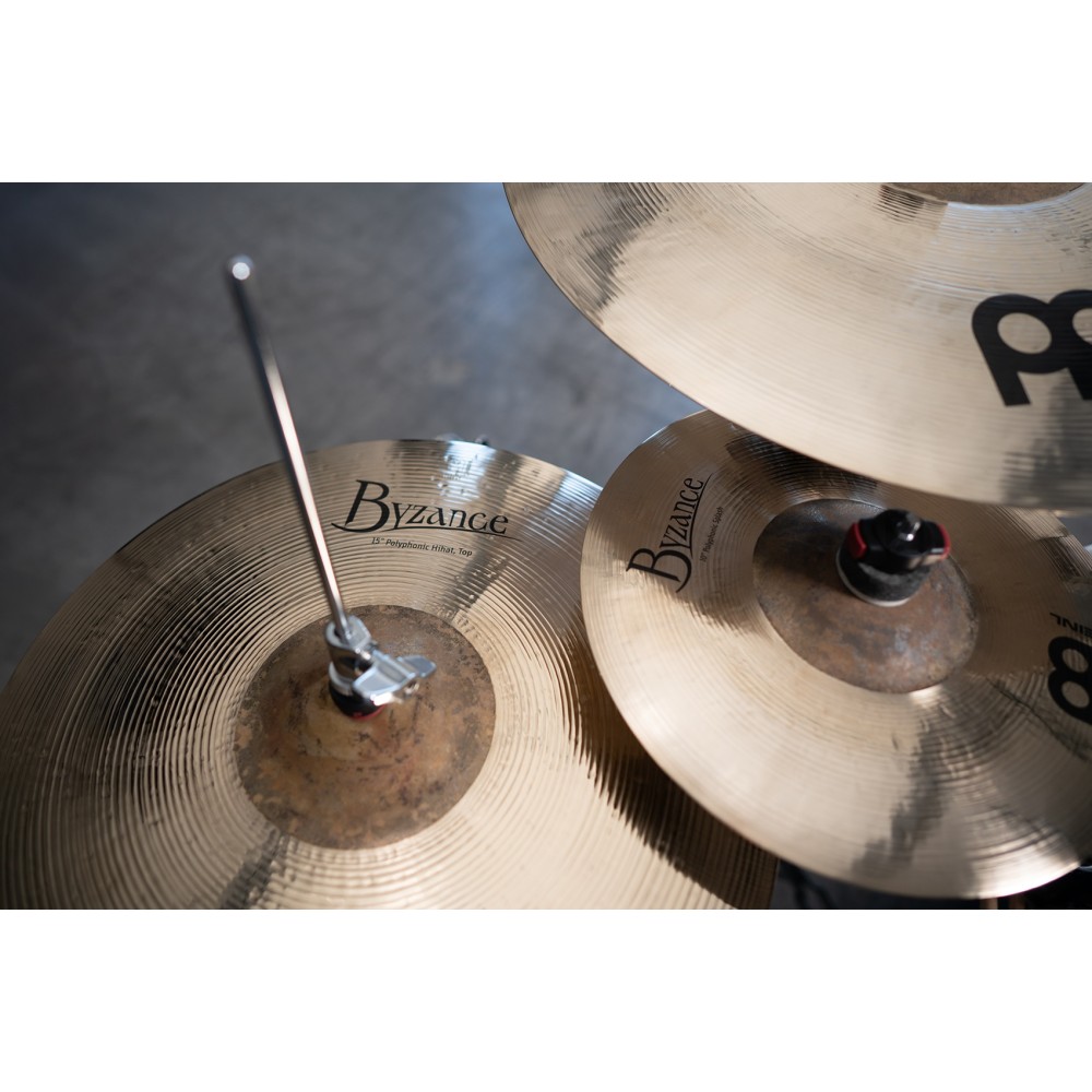 15" MEINL Byzance Brilliant Polyphonic Hihat 15" MEINL Byzance Brilliant Polyphonic Hihat