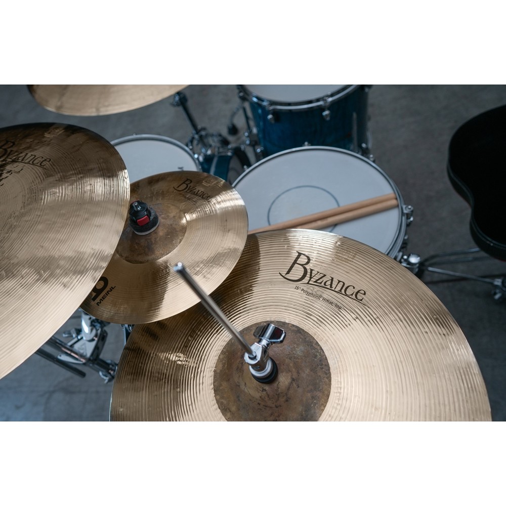 15" MEINL Byzance Brilliant Polyphonic Hihat 15" MEINL Byzance Brilliant Polyphonic Hihat