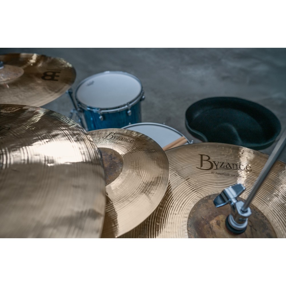 15" MEINL Byzance Brilliant Polyphonic Hihat 15" MEINL Byzance Brilliant Polyphonic Hihat