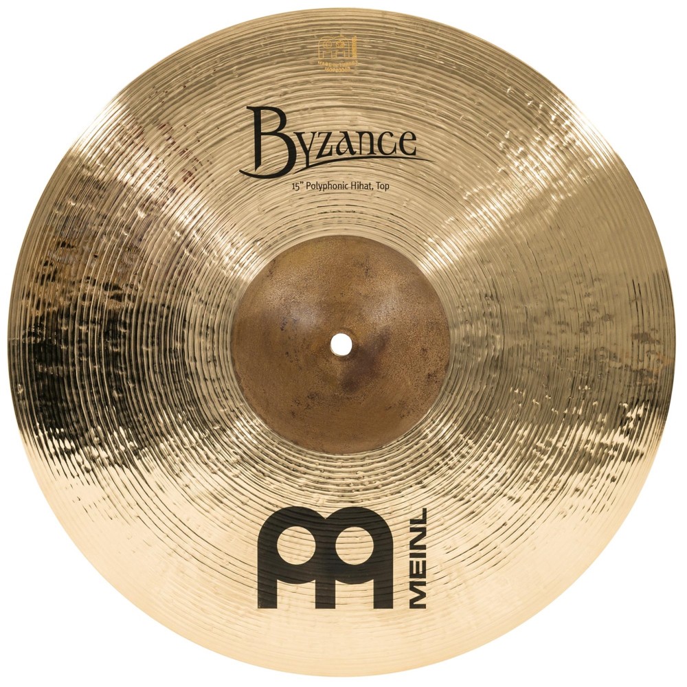 15" MEINL Byzance Brilliant Polyphonic Hihat 15" MEINL Byzance Brilliant Polyphonic Hihat