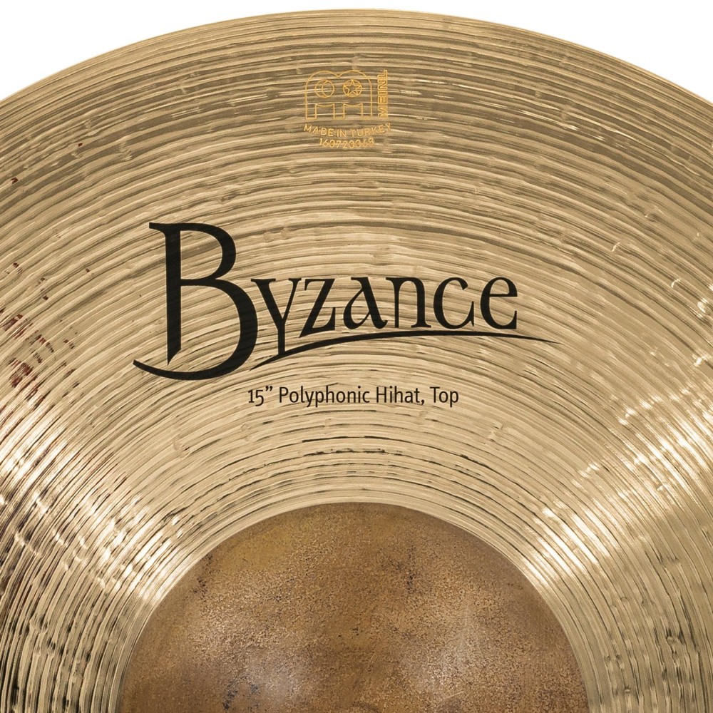 15" MEINL Byzance Brilliant Polyphonic Hihat 15" MEINL Byzance Brilliant Polyphonic Hihat