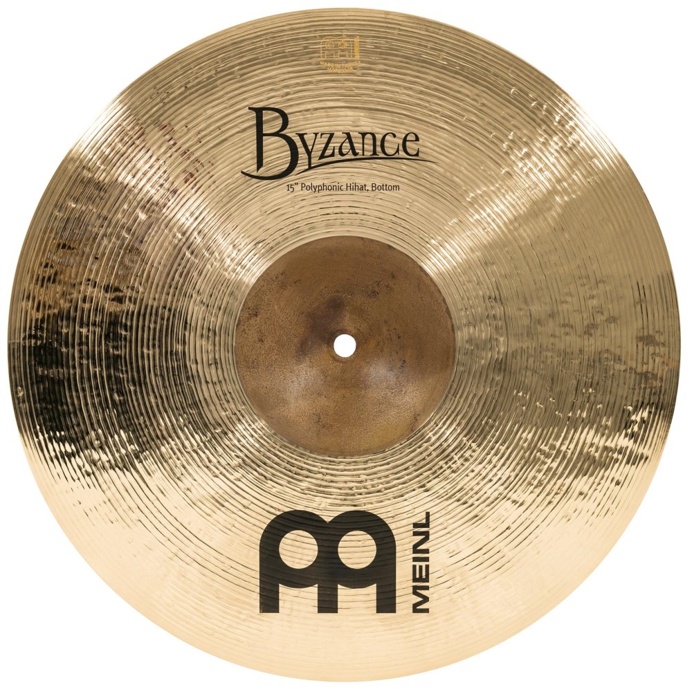 15" MEINL Byzance Brilliant Polyphonic Hihat 15" MEINL Byzance Brilliant Polyphonic Hihat