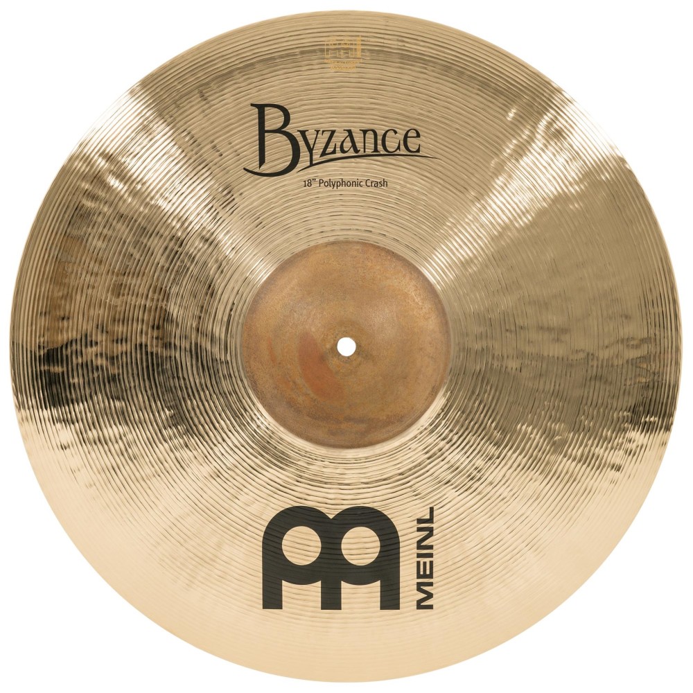 18" MEINL Byzance Brilliant Polyphonic Crash 18" MEINL Byzance Brilliant Polyphonic Crash