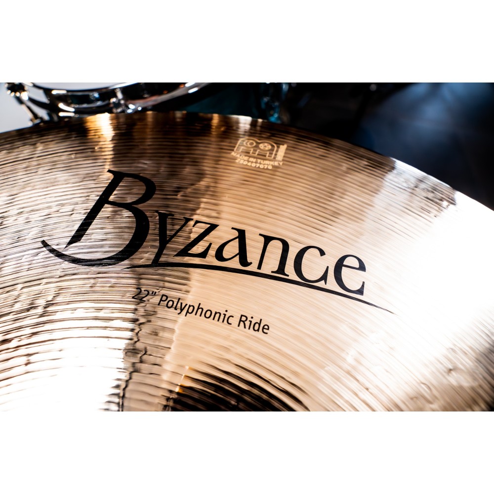 22" MEINL Byzance Brilliant Polyphonic Ride 22" MEINL Byzance Brilliant Polyphonic Ride
