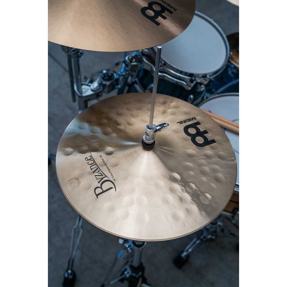 14" MEINL Cymbals Byzance Traditional Extra Hammered Hihat B14EHH 14" MEINL Cymbals Byzance Traditional Extra Hammered Hihat B14EHH