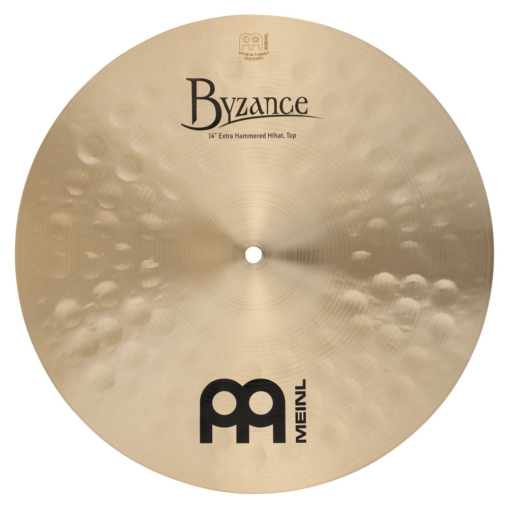 14" MEINL Cymbals Byzance Traditional Extra Hammered Hihat B14EHH 14" MEINL Cymbals Byzance Traditional Extra Hammered Hihat B14EHH