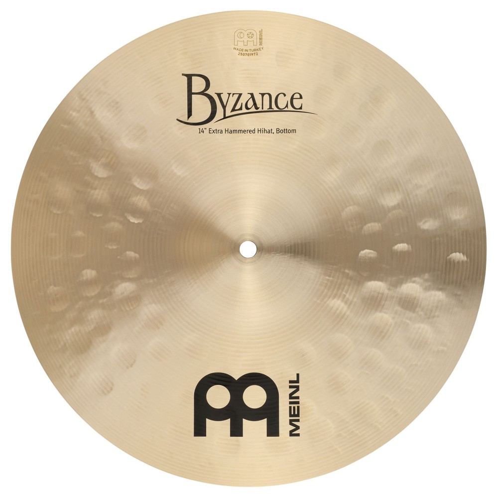 14" MEINL Cymbals Byzance Traditional Extra Hammered Hihat B14EHH 14" MEINL Cymbals Byzance Traditional Extra Hammered Hihat B14EHH