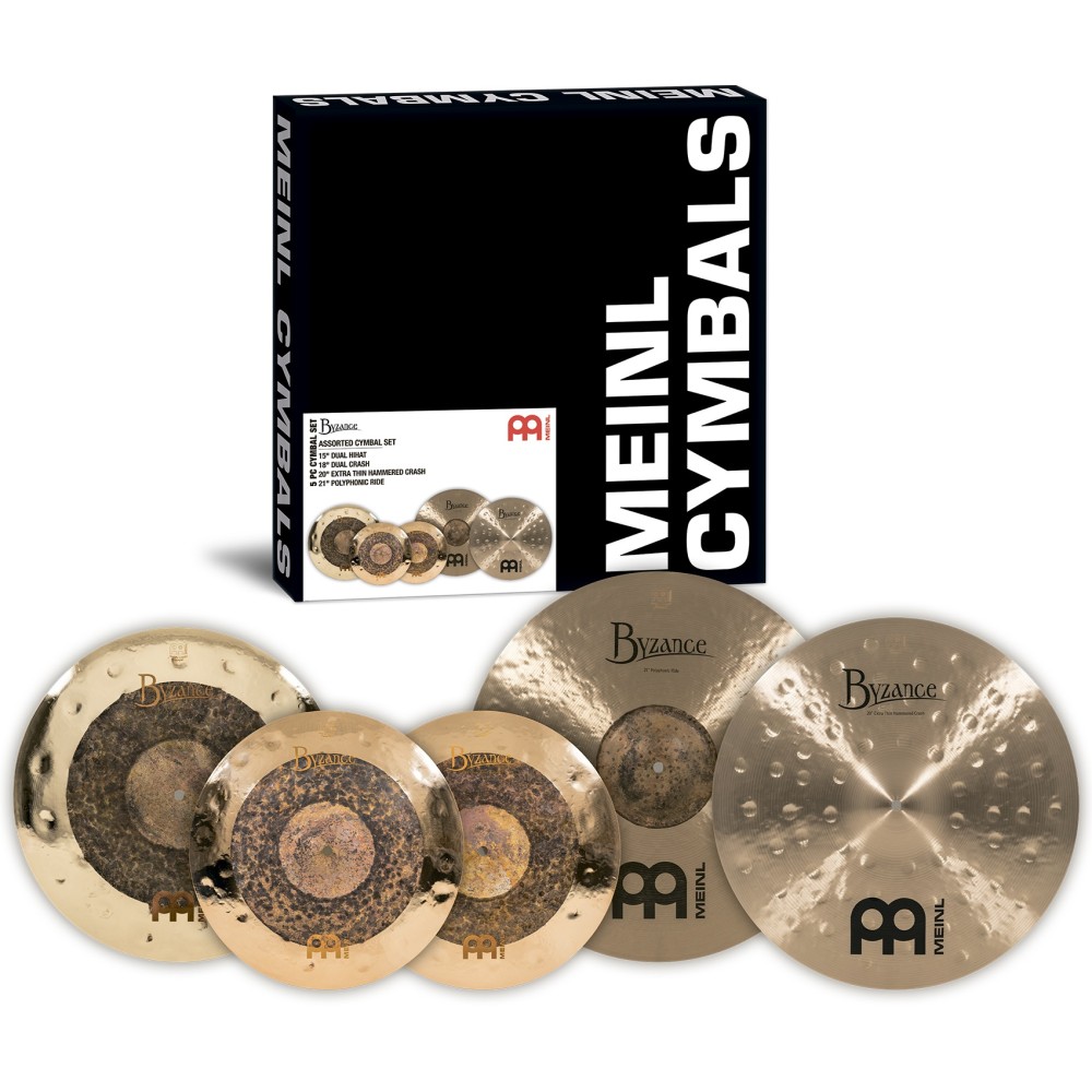 MEINL Byzance 15/18/20/21 Assorted Cymbal Set