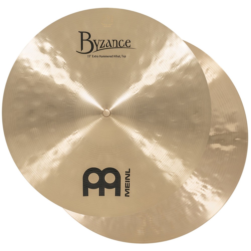 15" MEINL Byzance Traditional Extra Hammered Hihat