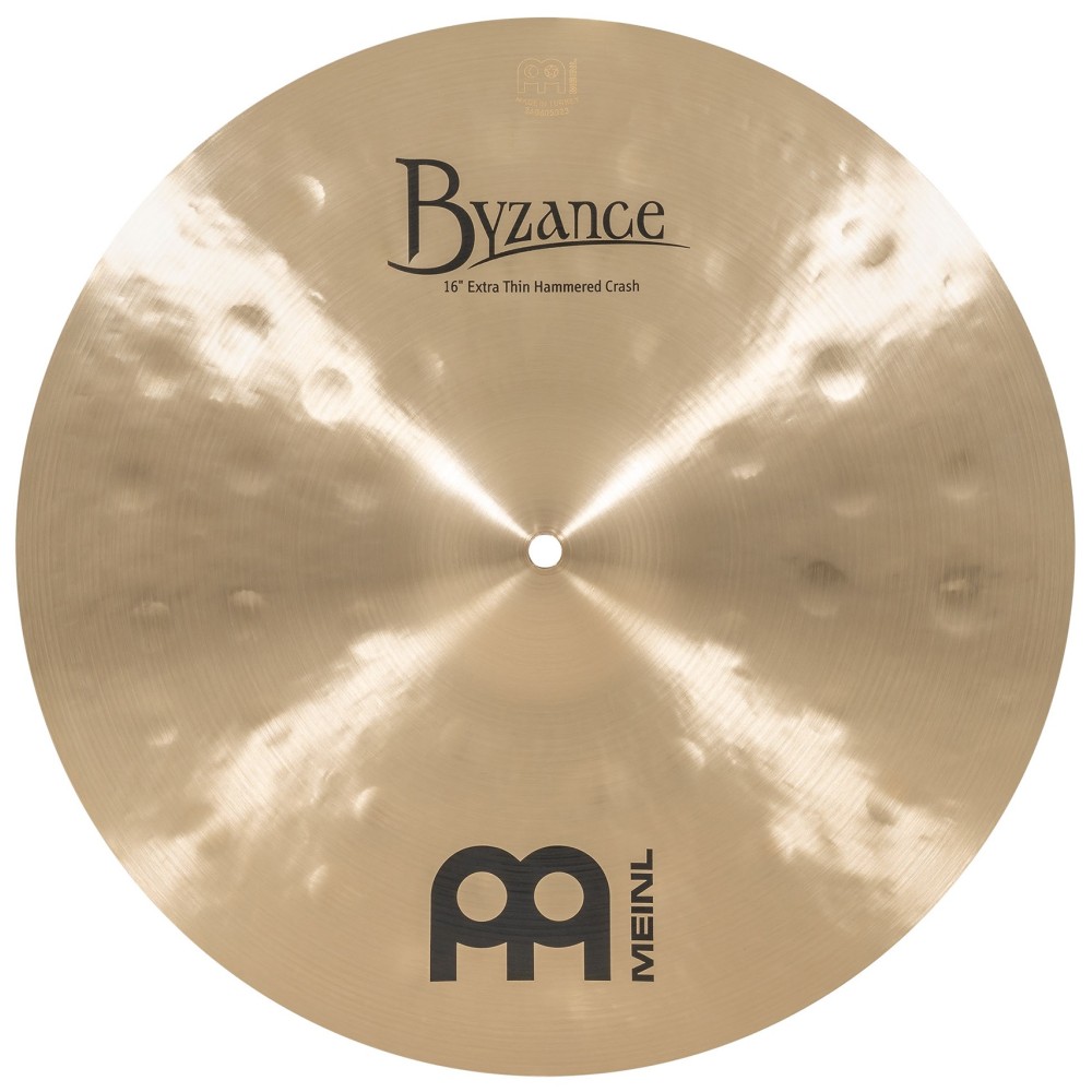 16" MEINL Byzance Traditional Extra Thin Hammered Crash