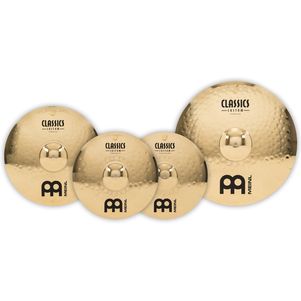 MEINL Classics Custom Brilliant Complete Cymbal Set 14/18/20