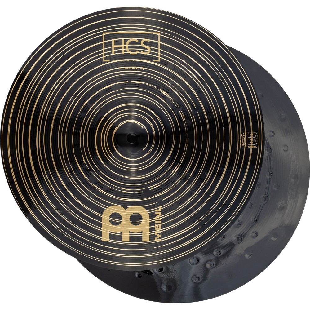 14" MEINL Cymbals HCS Dark Hihat HCS14DAH 14" MEINL Cymbals HCS Dark Hihat HCS14DAH