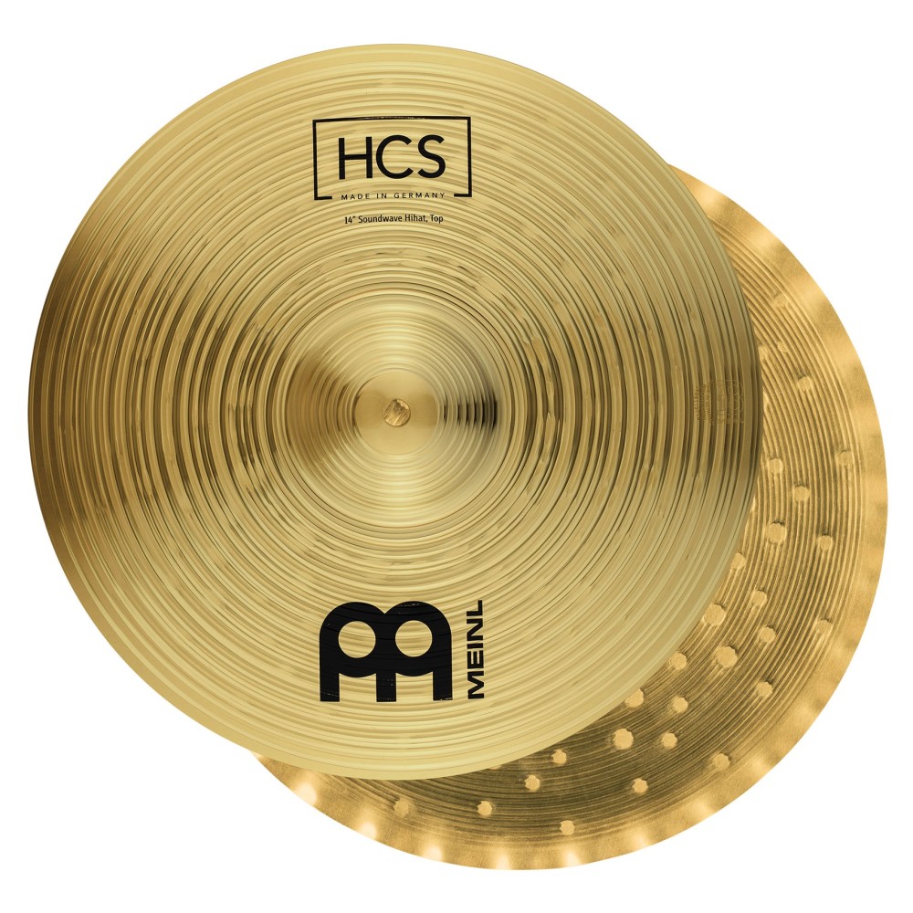 14" MEINL Cymbals HCS Soundwave Hihat HCS14SWH
