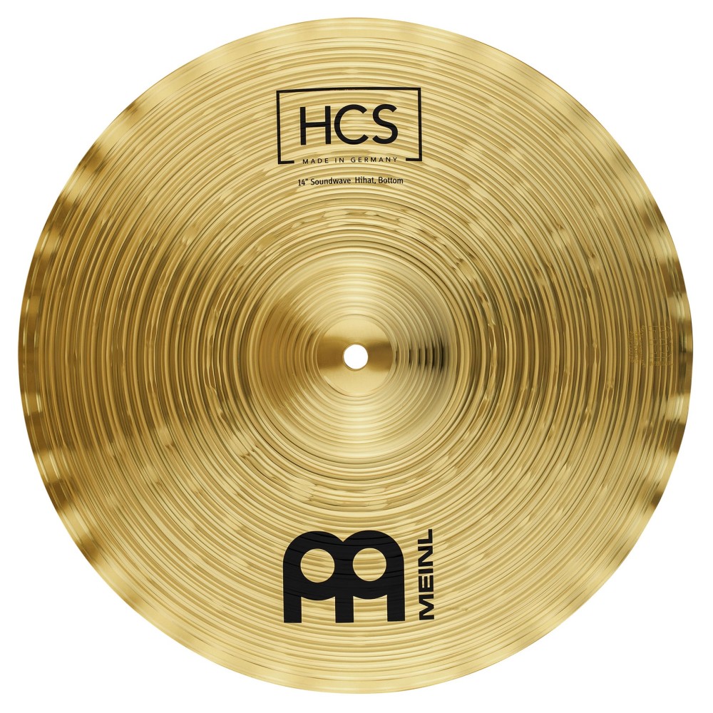 14" MEINL Cymbals HCS Soundwave Hihat HCS14SWH