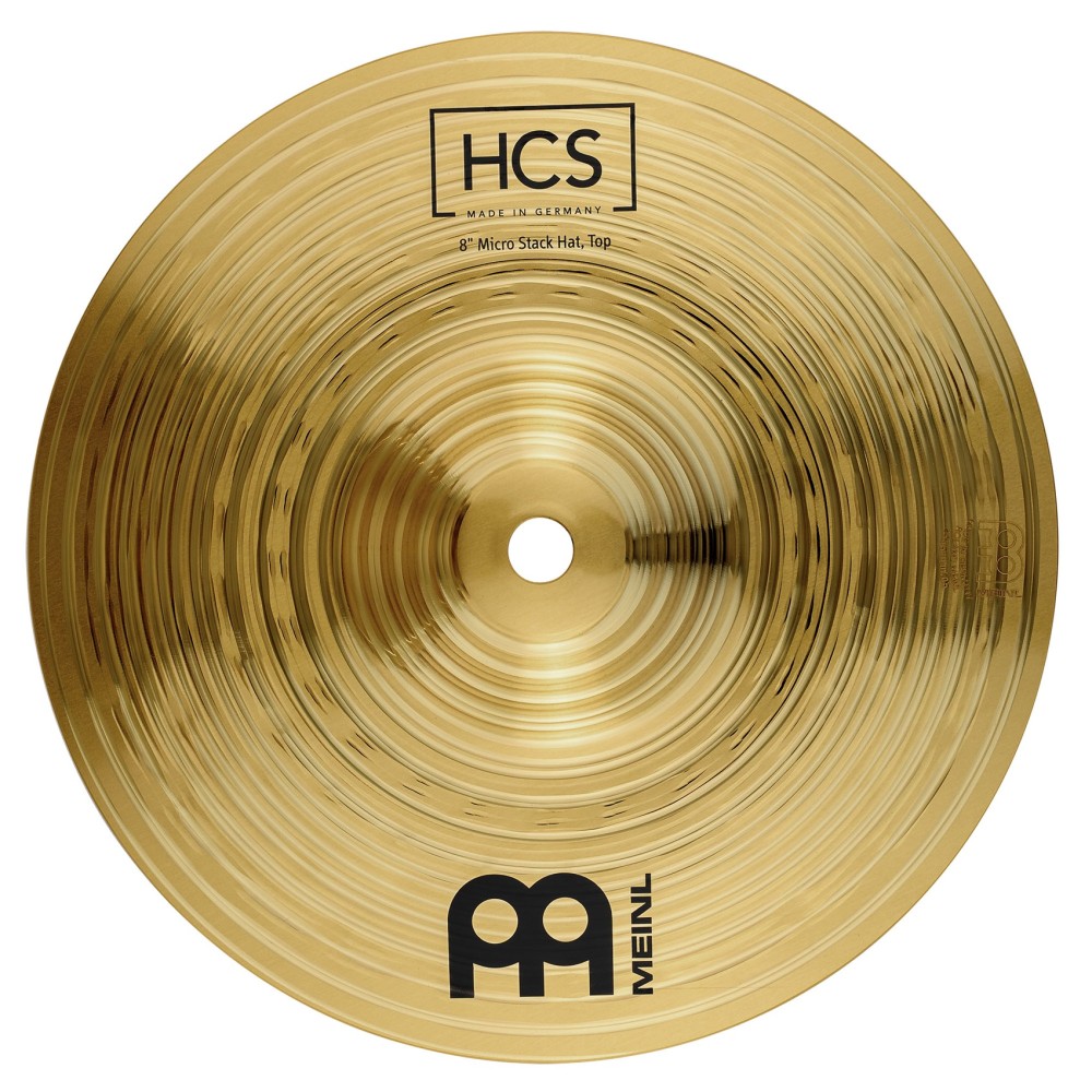 8" MEINL Cymbals HCS Micro Stack Hats HCS8H