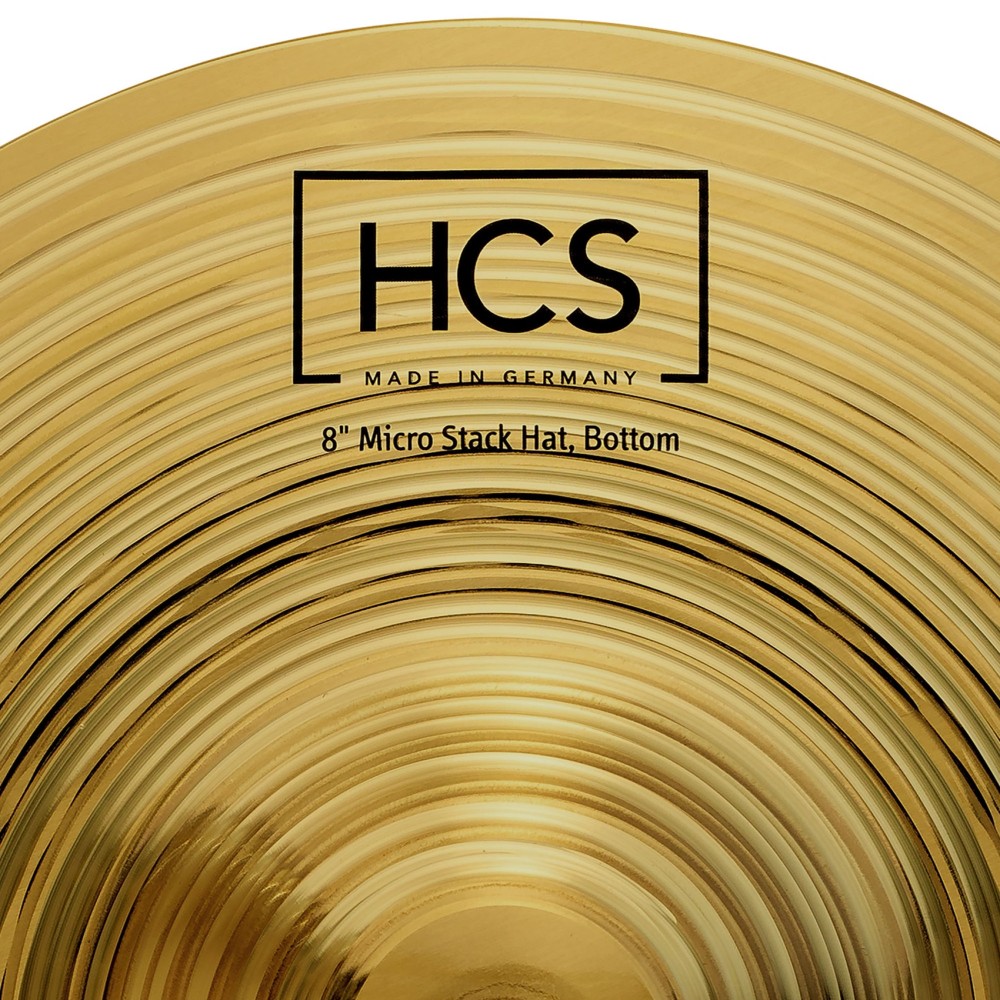 8" MEINL Cymbals HCS Micro Stack Hats HCS8H