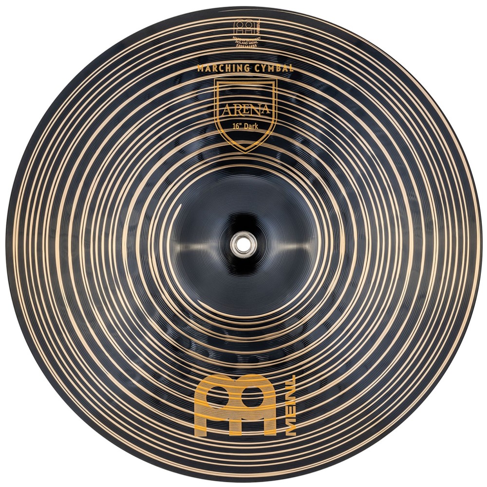 16" MEINL Marching Professional Arena Dark Hand Cymbals B12 (Pair)