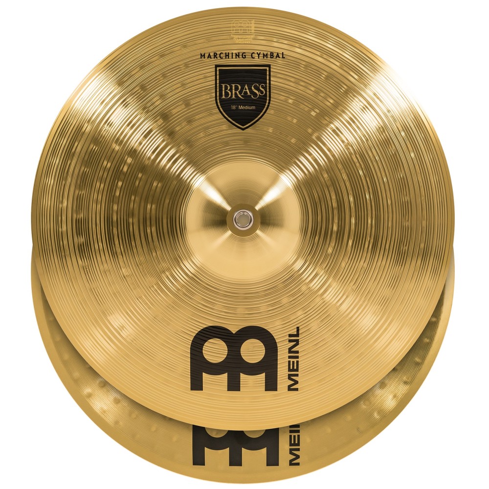 18" MEINL Student Range Marching Cymbals Brass (Pair)