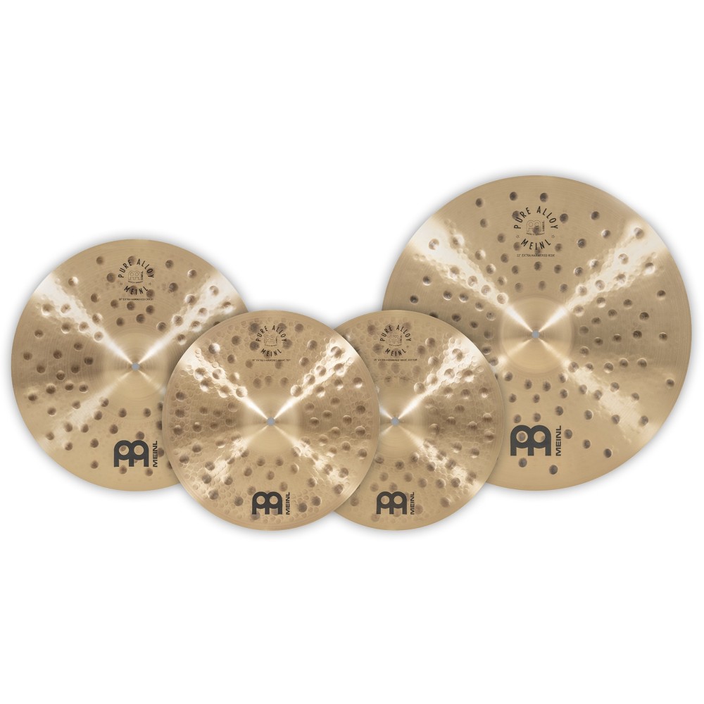 MEINL Pure Alloy 15/18/22 Complete Cymbal Set