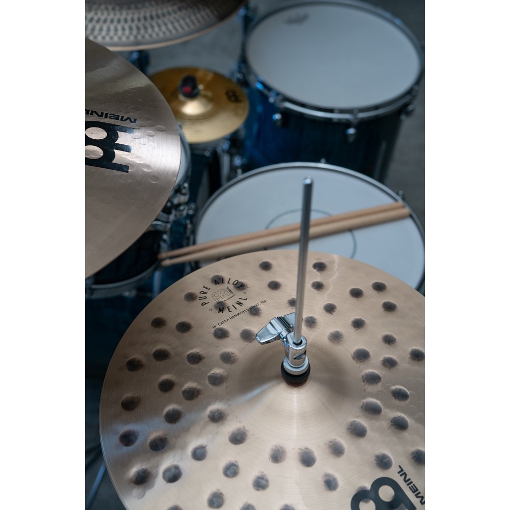 14" MEINL Cymbals Pure Alloy Extra Hammered Hihat PA14EHH 14" MEINL Cymbals Pure Alloy Extra Hammered Hihat PA14EHH