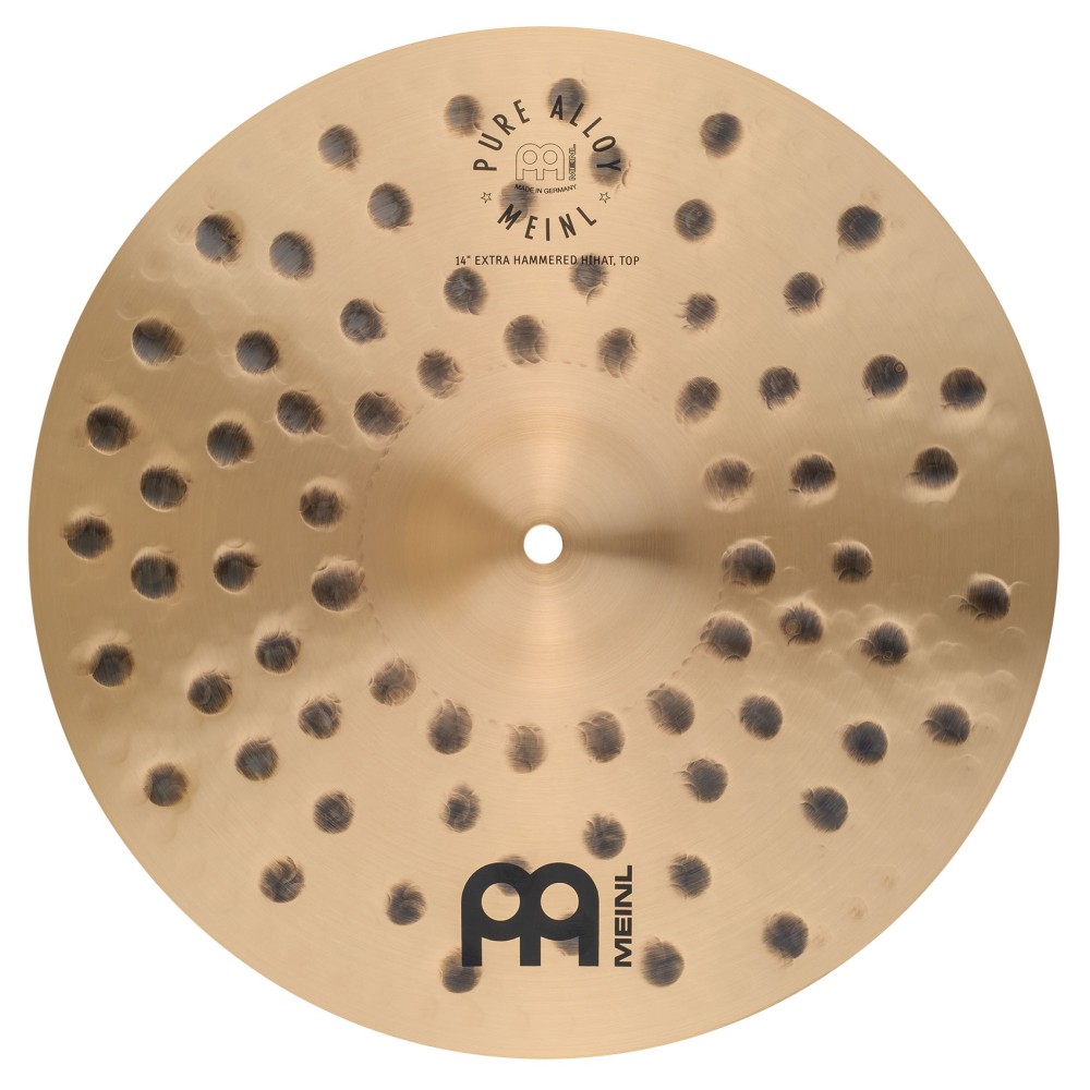 14" MEINL Cymbals Pure Alloy Extra Hammered Hihat PA14EHH 14" MEINL Cymbals Pure Alloy Extra Hammered Hihat PA14EHH