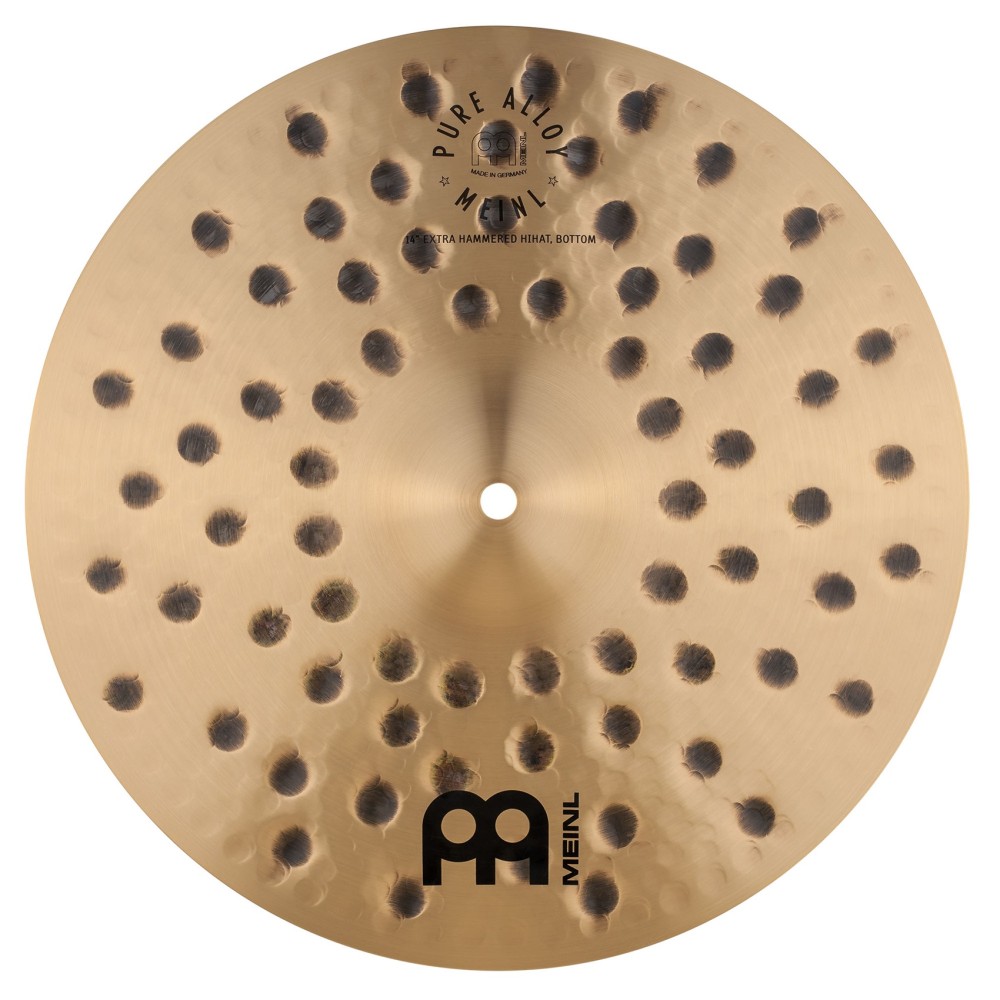 14" MEINL Cymbals Pure Alloy Extra Hammered Hihat PA14EHH 14" MEINL Cymbals Pure Alloy Extra Hammered Hihat PA14EHH