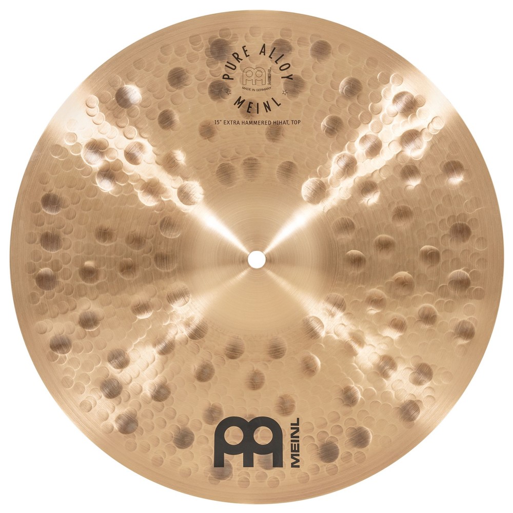 15" MEINL Pure Alloy Hihat Extra Hammered