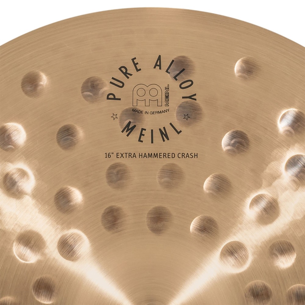 16" MEINL Pure Alloy Extra Hammered Crash