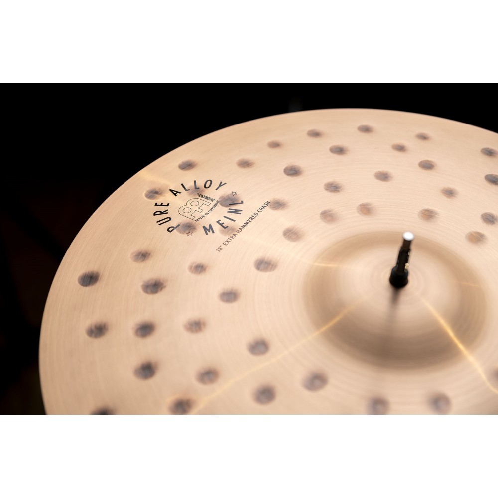 18" MEINL Pure Alloy Extra Hammered Crash