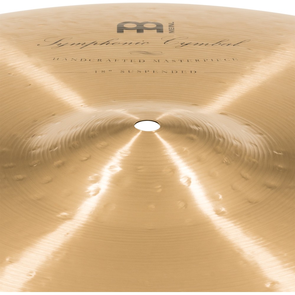 18" MEINL Symphonic Cymbals suspended