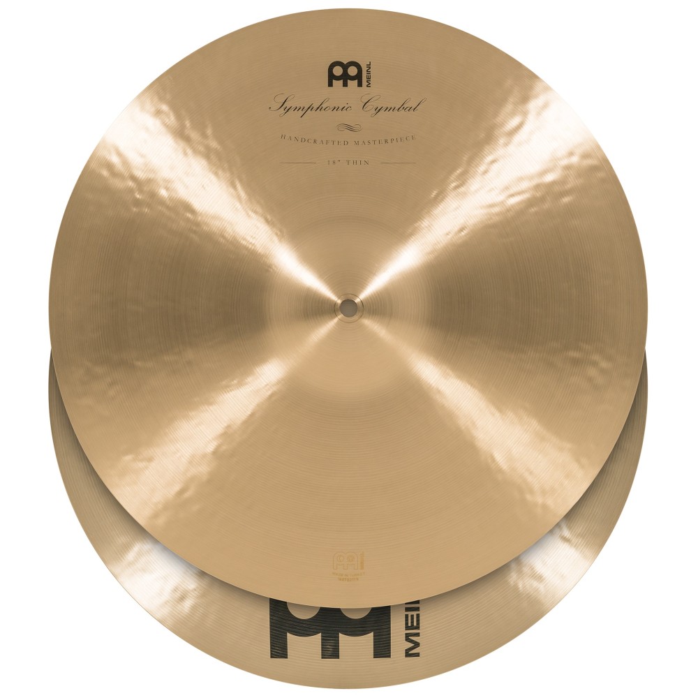 18" MEINL Symphonic Thin Cymbals (Pairs)